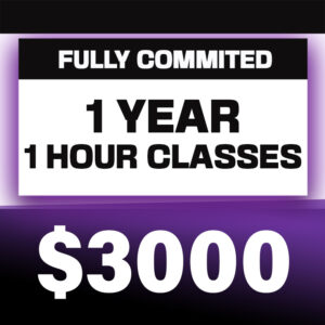 FULLY COMMITED PACKAGE (1 YEAR)