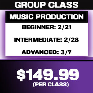 MUSIC PRODUCTION WORKSHOP (PER CLASS)